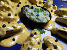Rémoulade de céléri aux moules et curry
