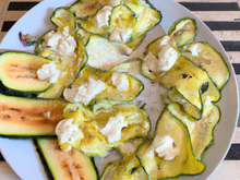 Papillons ricotta et courgettes