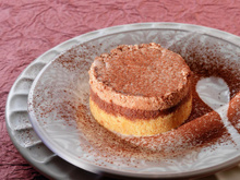 Cheesecake aux 2 chocolats