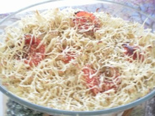 Gratin de pâtes au chorizo et à la tomate