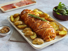 Le véritable filet mignon de porc en croûte