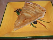 Tarte aux pommes vergeoise