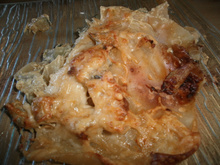 Lasagnes courgettes, curry et philadelphia