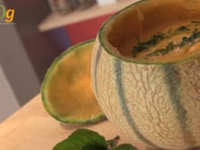 Gaspacho de melon au Sauternes