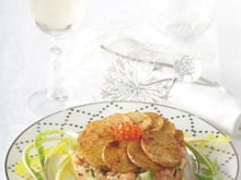 Ratte du Touquet aux 3 états de saumon