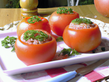 Tomates farcies à l'espagno-bretonne