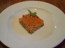 Gratin de courgettes indien