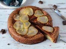 Fondant au chocolat et à la poire