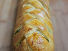 Feuilleté saumon et épinard