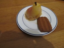 Poire surprise au speculoos