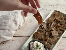 Chips de galettes de sarrasin