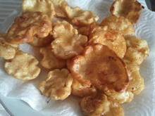 Beignets aux crevettes