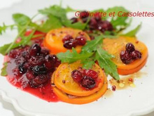 Ravioles de Kaki Persimon au Canard