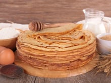 Pâte à crêpes sucrées inratable