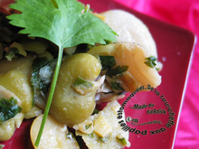 Mijoté de fèves et d'artichauts à l'ail et au coriandre