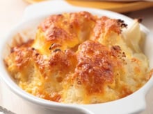 Gratin de chou-fleur au fromage à raclette