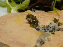 Terrine de foie de canard aux huitres d'arcachon-Cap-Ferret