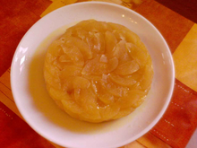 Tarte tatin vanillée facile et rapide 