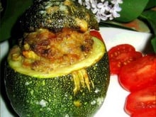 Courgettes farcies inratables