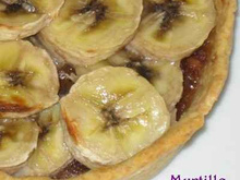 Tartelettes Bananes sur "lit" de Speculoos