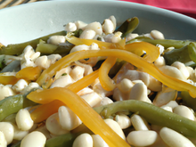 Salade de haricots blancs à la grecque