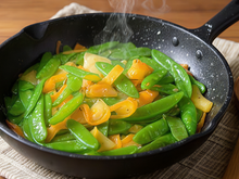 Pois gourmands sautés