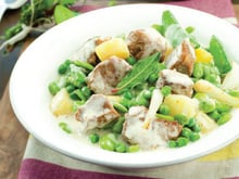 Navarin pois et fèves