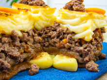 Hachis parmentier à la langue de bœuf