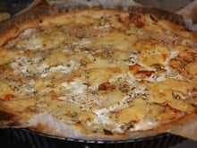 Tarte courgette et pommes de terre