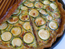 Quiche à la courgette express