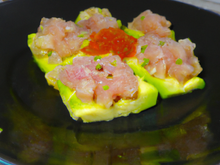 Caviar de thon à l'avocat