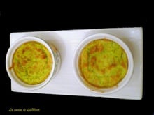 Soufflés de brocolis au roquefort