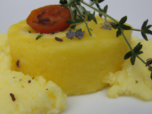 Polenta au thym