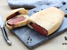 Magret de canard en croûte à la figue