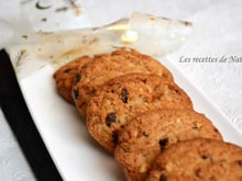 Cookies croquants au chocolat noir et noisettes