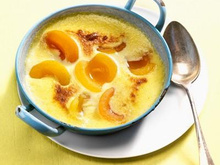 Gratin comme un sabayon aux abricots