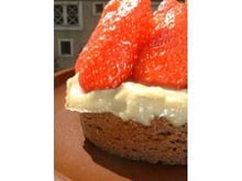 Tartelette aux fraises et speculoos