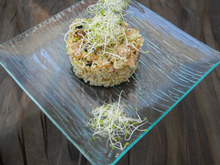 Taboulé fraîcheur aux céréales et saumon fumé