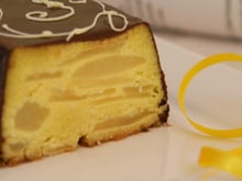 Terrine de poires à la crème d'amandes