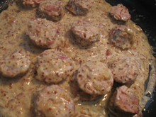 Andouillettes poêlées