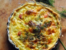 Tartelettes crevettes pétoncles et Cottage cheese