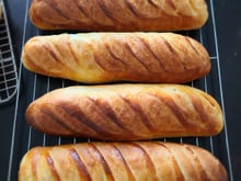 Pain viennois au levain de lait