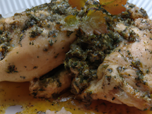 Poulet aux herbes