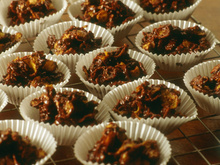 Roses des Sables onctueuses aux cornflakes et chocolat noir