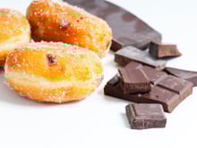 Petits beignets au chocolat