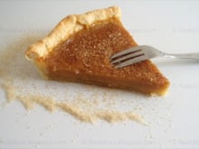 Tarte fondante au sirop d'érable