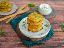Galettes de pommes de terre au four