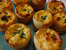Petits souflés au Roquefort