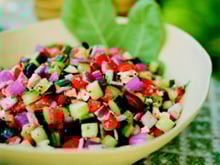 Raïta de légumes traditionnelle