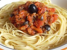 Pâtes à la putanesca